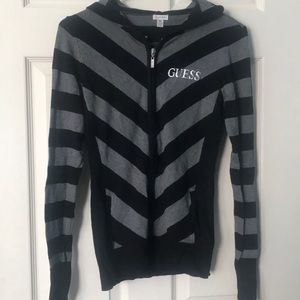 Guess Zip Up Hoodie